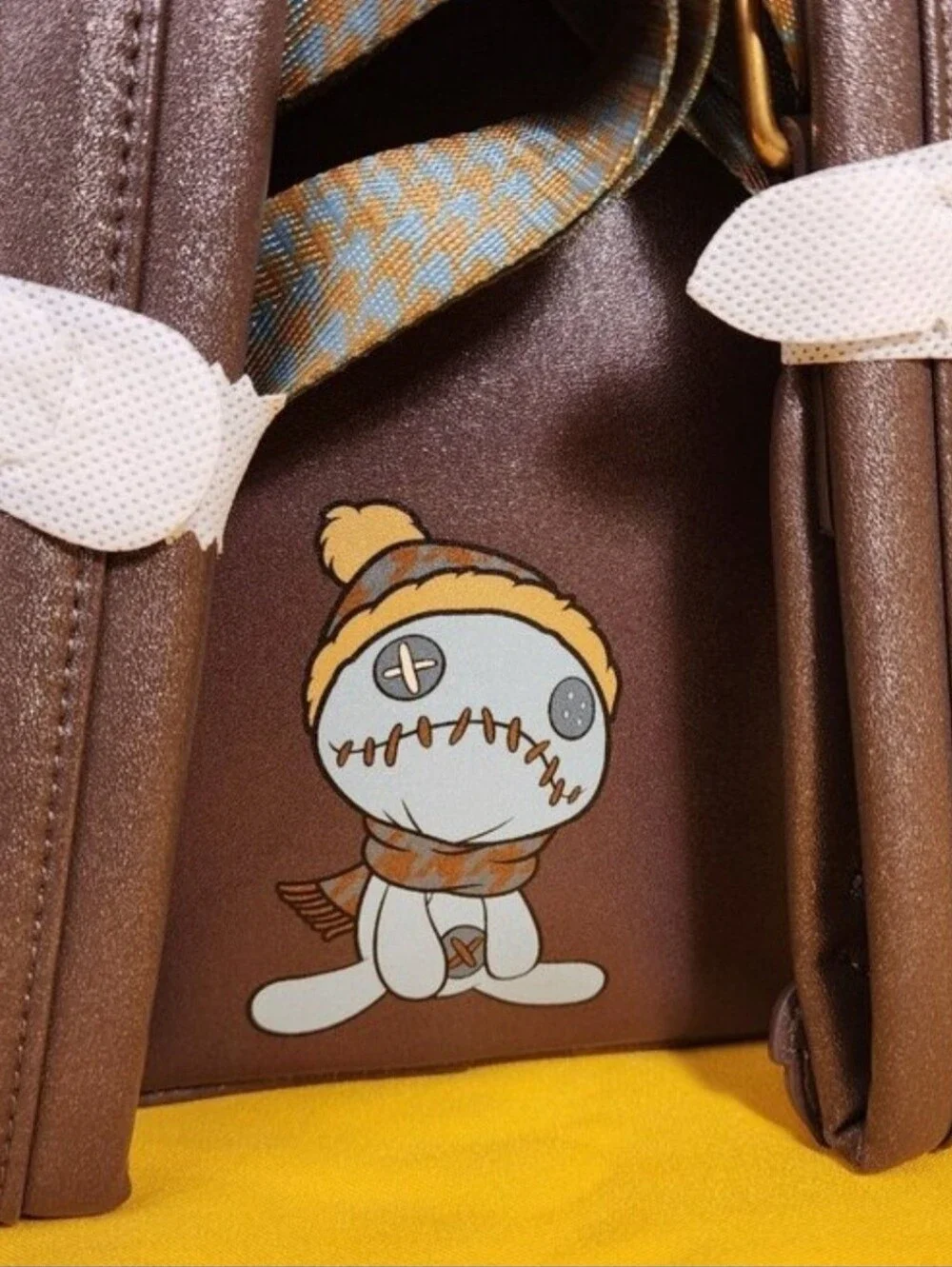 Disney Hard Tag Loungefly Lilo & Stitch Mini Backpack in Orange, Blue and Brown